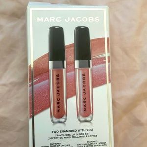 NWT pair of marc jacobs hi-shine glosses - travel size set, two minis!